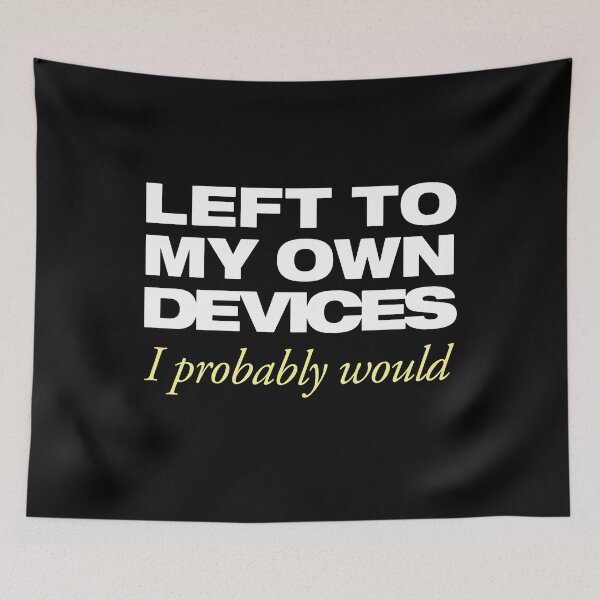 Item preview, Left to my own devices designed and sold by Periodic Table of Synthpop.