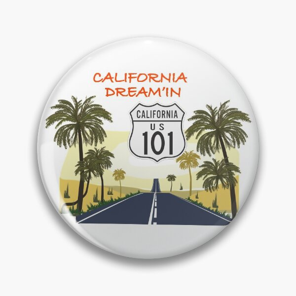 Item preview, California Dreamin - California Highway 101 designed and sold by Military Insignia Products.