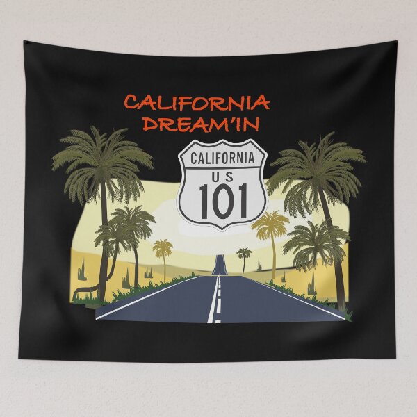 Item preview, California Dreamin - California Highway 101 designed and sold by Military Insignia Products.