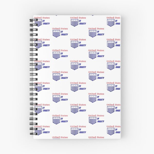 Item preview, Estados Unidos de la ansiedad designed and sold by ThinkAndReflect.