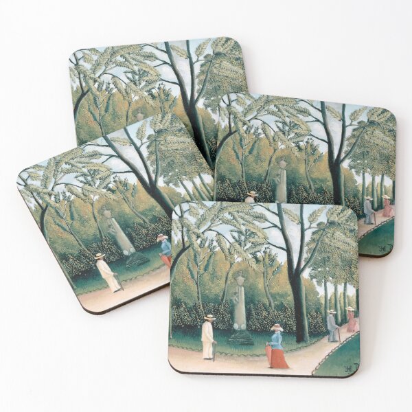 Item preview, Luxembourg Gardens. Monument to Chopin By Henri Rousseau. designed and sold by sunny-007.