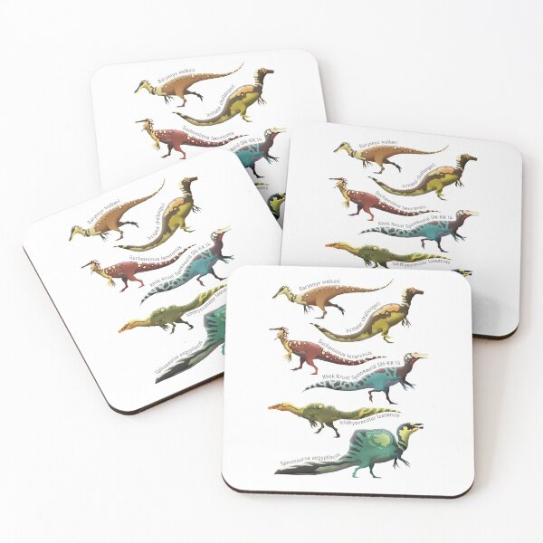 Item preview, Spinosauridae Collection designed and sold by idrawsdinosaurs.