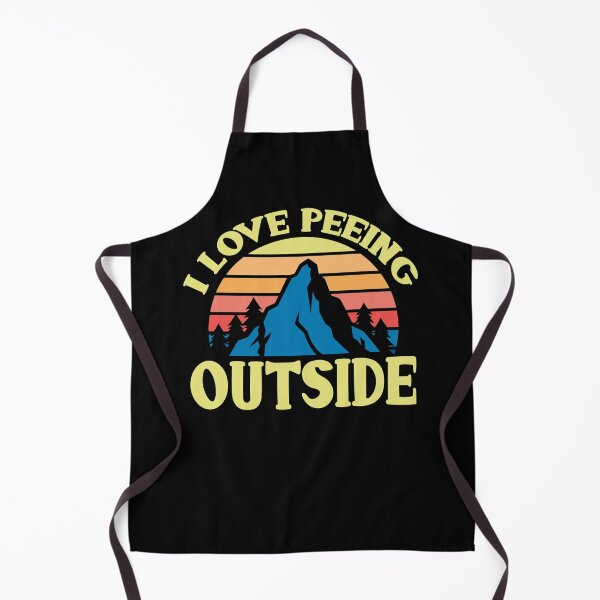 Item preview, I Love Peeing Outside Funny Retro Sunset Camping And Hiking designed and sold by tshirtexpressiv.