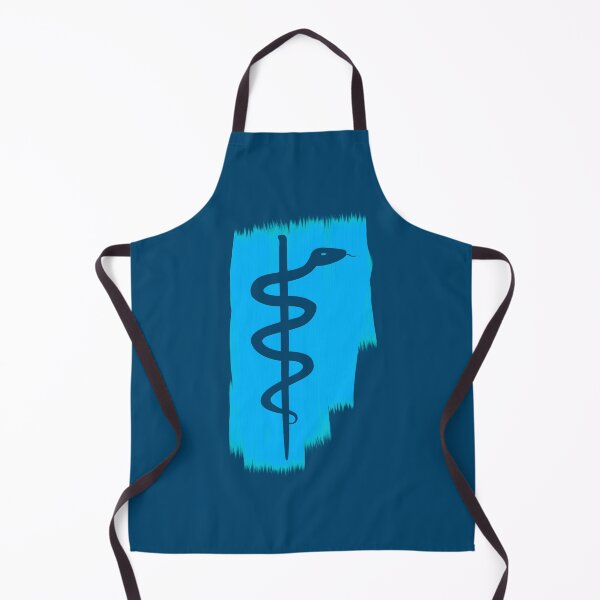 Item preview, Rod of Asclepius - Blue Paint designed and sold by Artsy-Chemist.