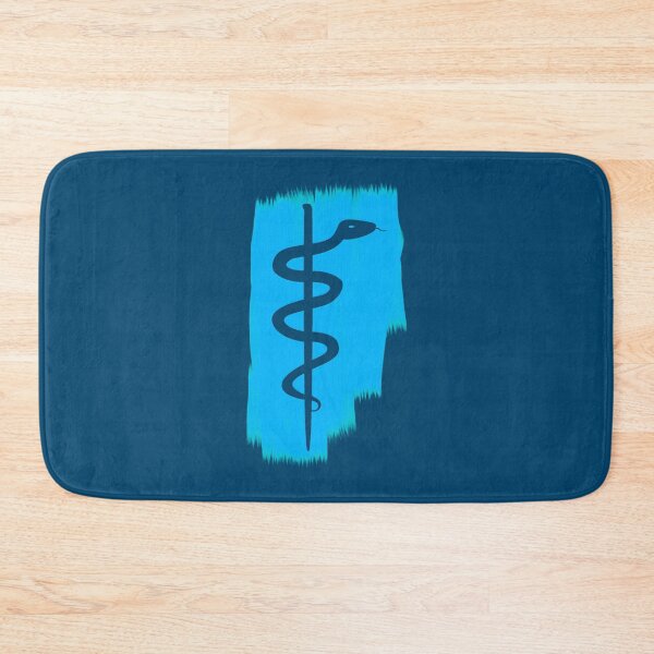 Item preview, Rod of Asclepius - Blue Paint designed and sold by Artsy-Chemist.