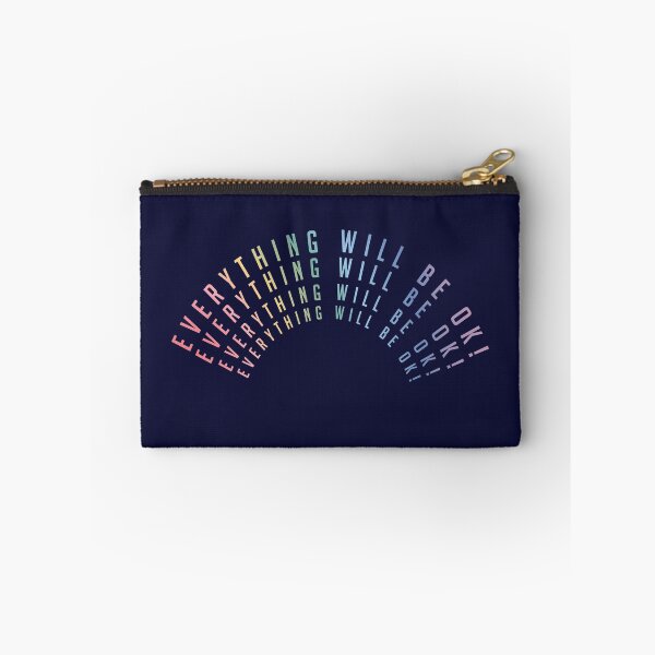 Item preview, EVERYTHING WILL BE OK TEXT RAINBOW designed and sold by PuddleofStars.