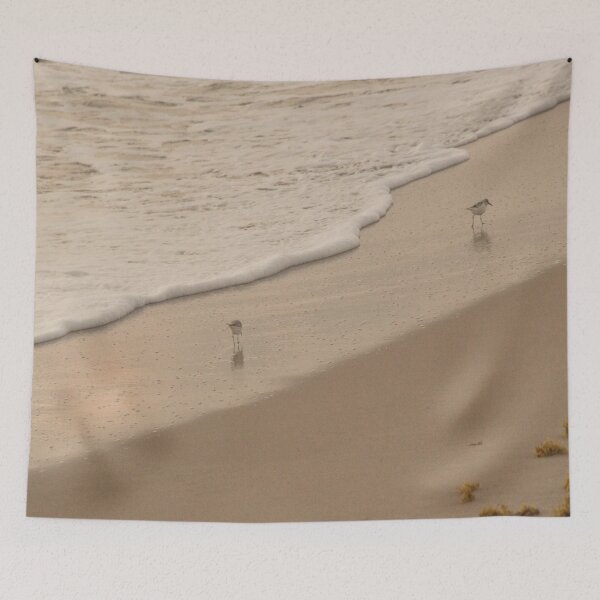 Item preview, Morning walk on the beach with Sandpipers. designed and sold by YR-Collections.