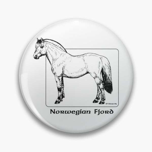 Item preview, Norwegian Fjord Horse designed and sold by Terry McNamee.