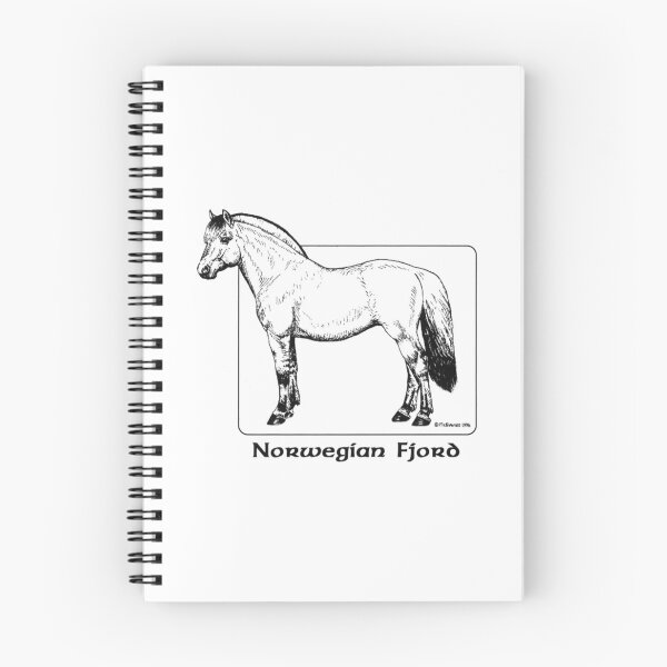 Item preview, Norwegian Fjord Horse designed and sold by Terry McNamee.