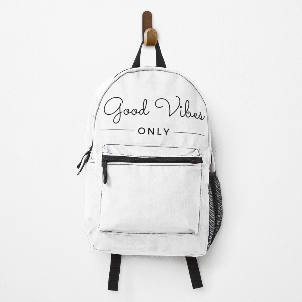 Good vibes backpack best sale