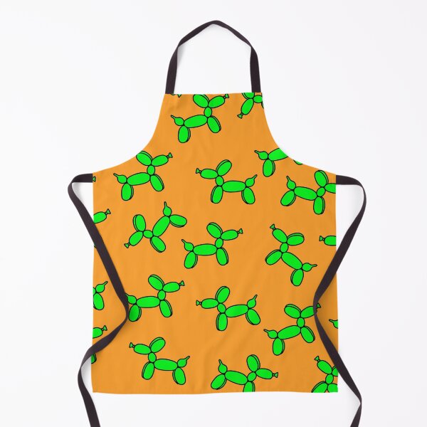 Item preview, Balloon Dogs Print! (Bright Orange and Lime Green) designed and sold by KelseyLovelle.