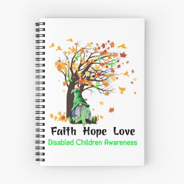 Item preview, Disabled Children Awareness Faith Hope Love designed and sold by GennieShop.