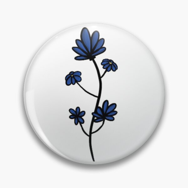 Item preview, Blue Flower designed and sold by JustOtherStuff.
