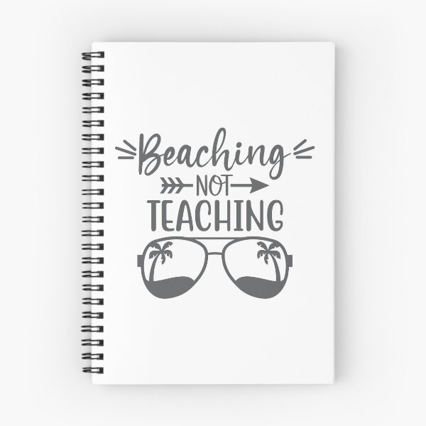 Item preview, Beaching Not Teaching Summer design designed and sold by Demirake.