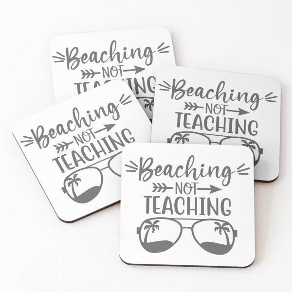 Item preview, Beaching Not Teaching Summer design designed and sold by Demirake.