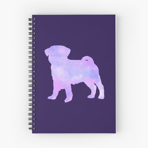 Item preview, Space Watercolor Pug designed and sold by Etherfolk.