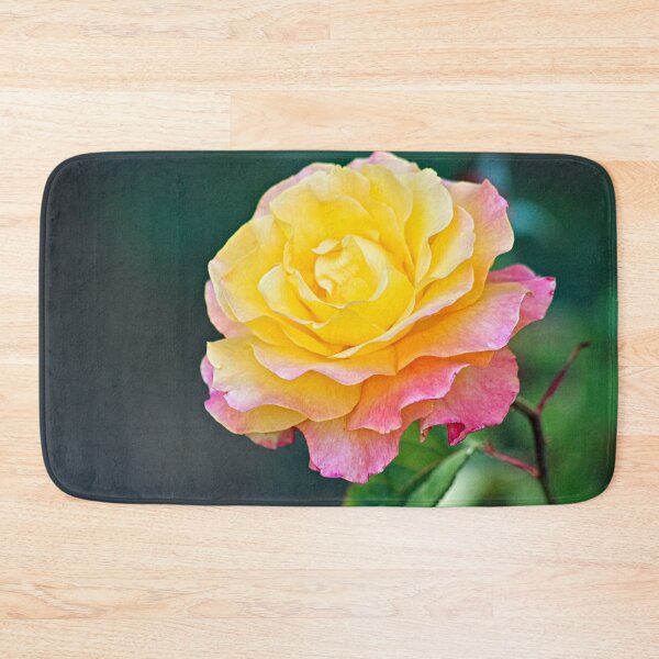 Item preview, Beautiful Molted Pink Yellow Rose Macro designed and sold by Anna Lemos.