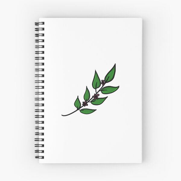 Item preview, Leaves with flowers designed and sold by JustOtherStuff.
