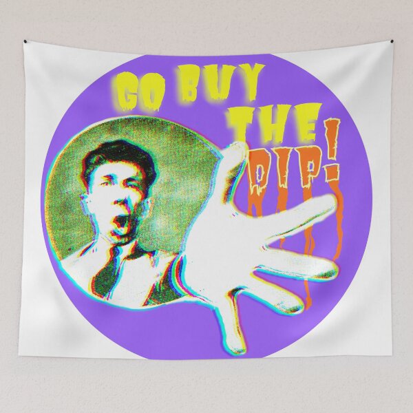 Item preview, Buy the Dip | Crypto Hodler | Vintage | Purple | Pop Aesthetics designed and sold by spinolator.