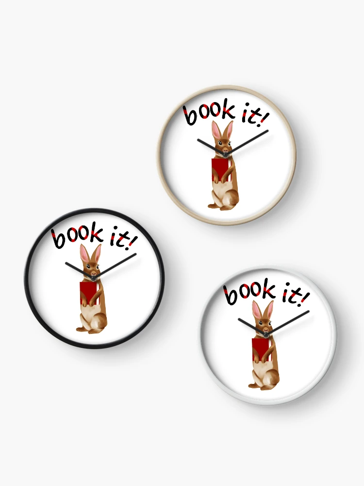 Thumbnail 3 of 4, Clock, Book it program designed and sold by BeccaKenDesigns.