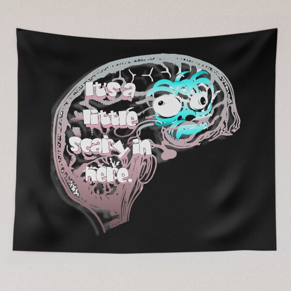 Item preview, Mental Health Awareness Humor Support Warrior Depression Anxiety OCD designed and sold by CheekyPuppy.