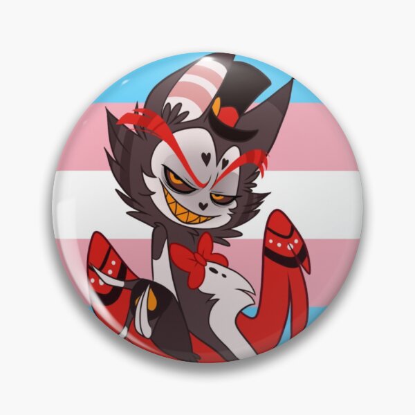 Item preview, Husk Transgender pin  designed and sold by Cosplayshin.
