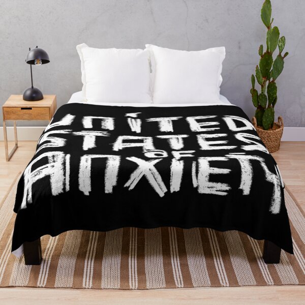 Item preview, USA: United States Of Anxiety designed and sold by badlydrawnbabe.