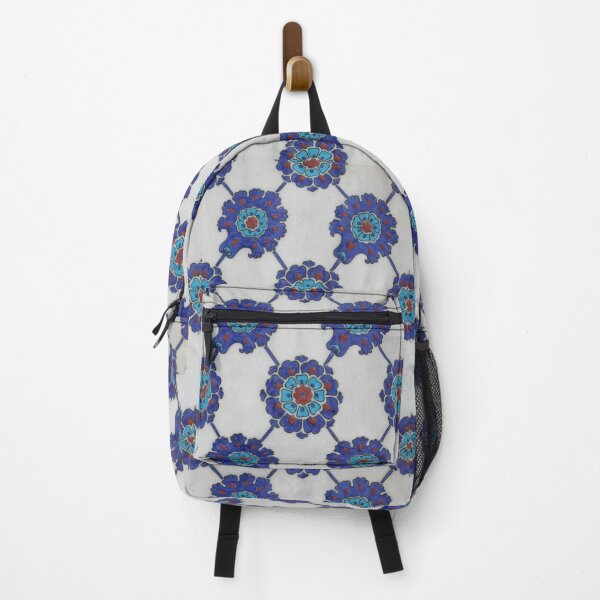 Item preview, Blue flower Moroccan Tiles designed and sold by Maria Munajjed.