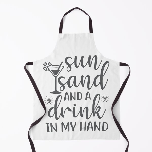 Item preview, Sun Sand And a Drink in My Hand Summer design designed and sold by Demirake.