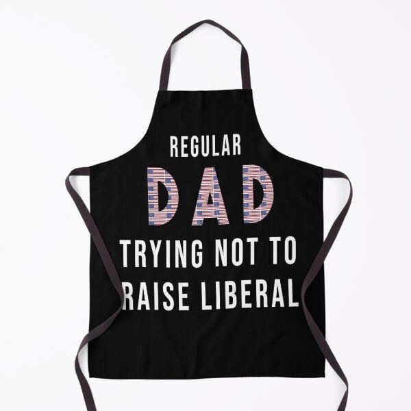 Item preview, Regular Dad Trying Not To Raise Liberals American USA Flag designed and sold by FunnySerious.