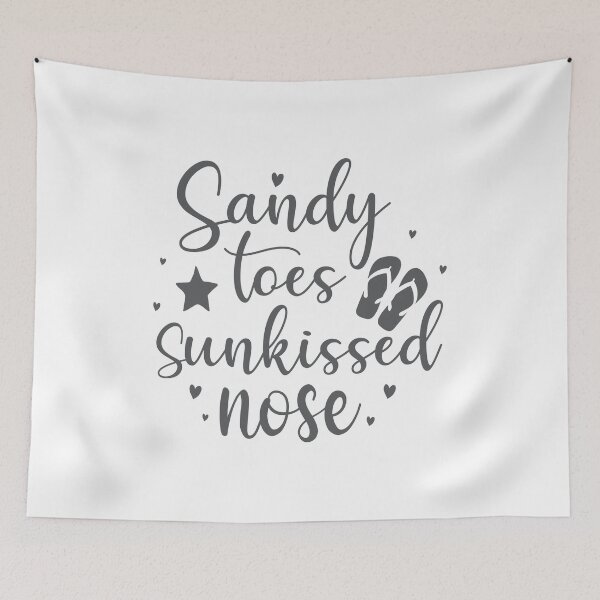 Artikelvorschau, Saindy Toes Sunkissed Nose Sommerdesign entworfen und verkauft von Demirake.