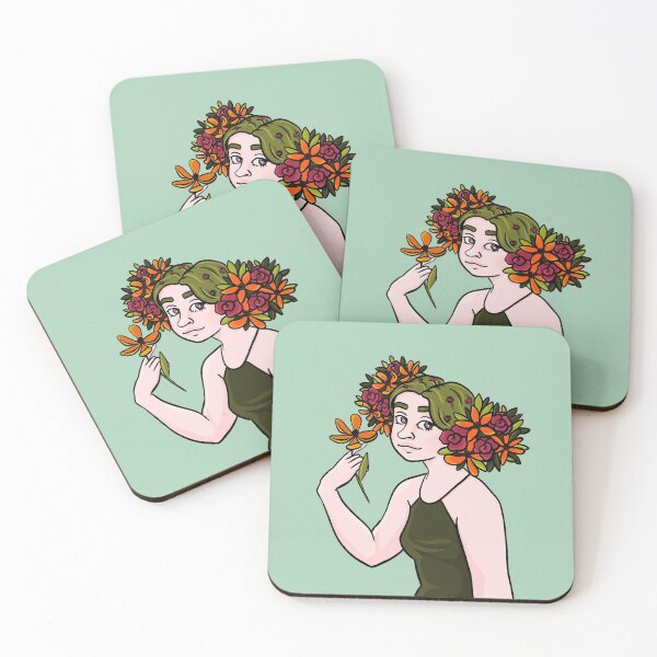 Item preview, Flower buns designed and sold by Alyssa McDougal.
