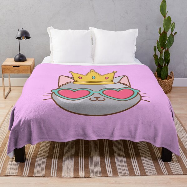 Item preview, Cat princess/ cat queen/ cat in a crown designed and sold by fluffyfriends.