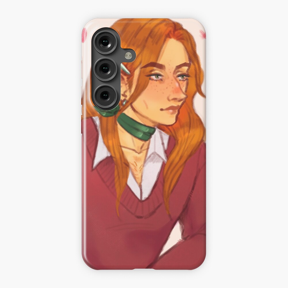 Aperçu de l'œuvre Coque rigide Samsung Galaxy créée et vendue par hannpaints.