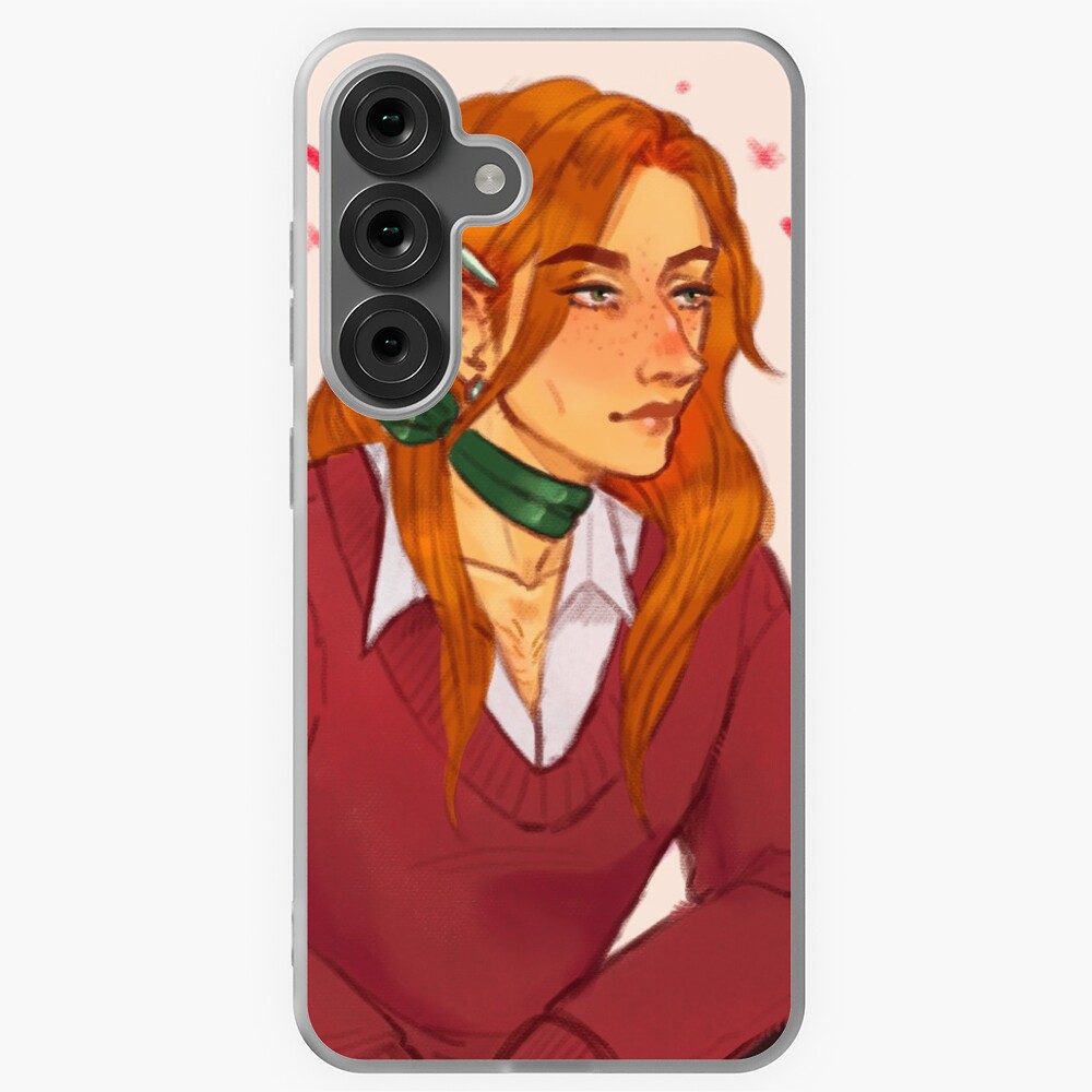 Aperçu de l'œuvre Coque souple Samsung Galaxy créée et vendue par hannpaints.