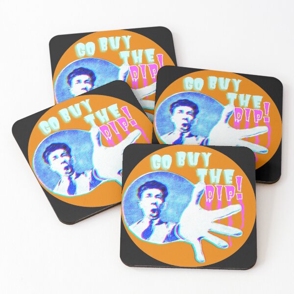 Item preview, Buy the Dip | Crypto Hodler | Vintage | Orange | Pop Aesthetics designed and sold by spinolator.