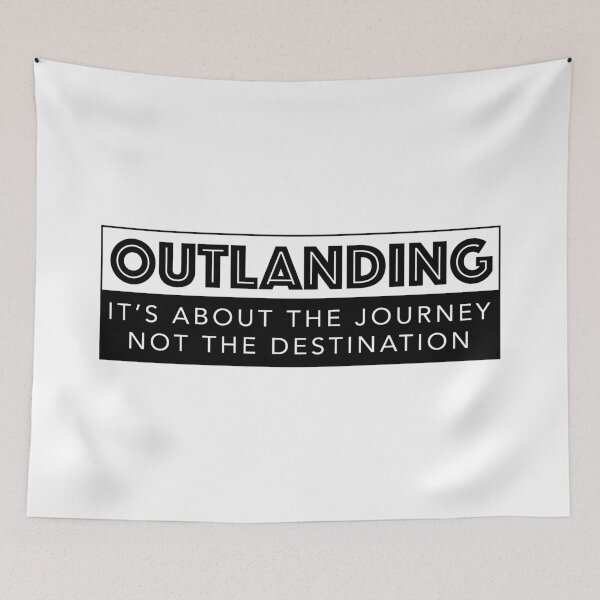 Item preview, OUTLANDING BUMPER STICKER designed and sold by estudio3e.