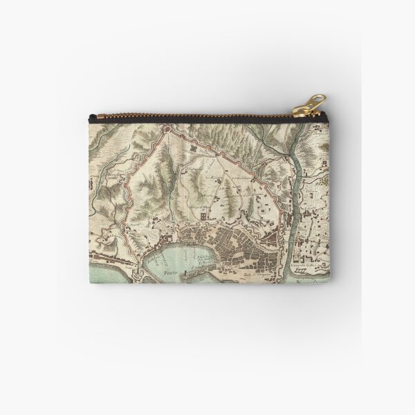 Item preview, Vintage Map of Genoa Italy (1800) designed and sold by BravuraMedia.
