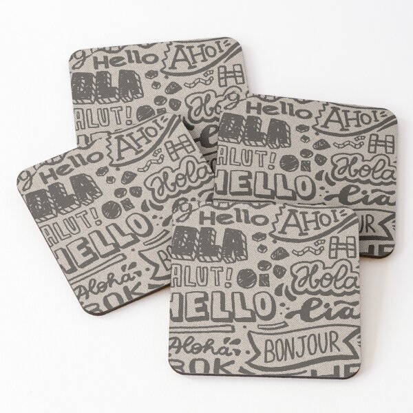 Item preview, Hello Different Languages of the World designed and sold by RaianasHome.