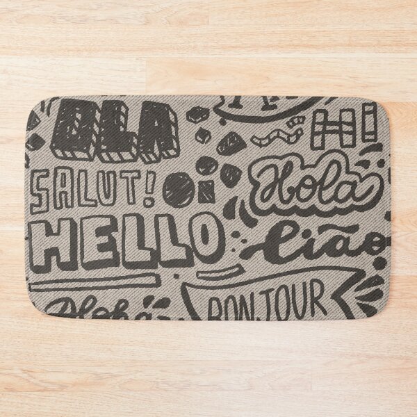 Item preview, Hello Different Languages of the World designed and sold by RaianasHome.