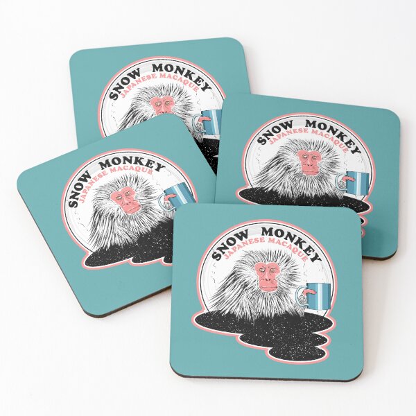 Item preview, Japanese Macaque Snow Monkey designed and sold by piedaydesigns.