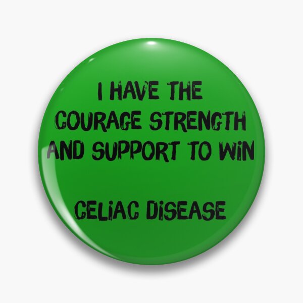 Item preview, Courage, Strength and Support Against Celiac Disease designed and sold by spokoandstuff.