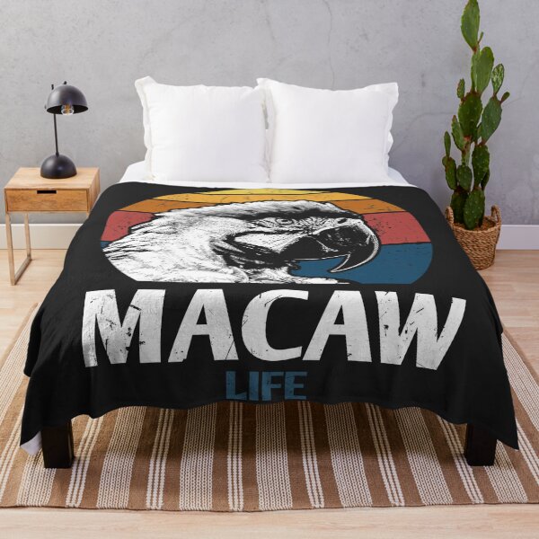 Item preview, Retro Vintage Macaw Parrot Life designed and sold by Alienphysique.