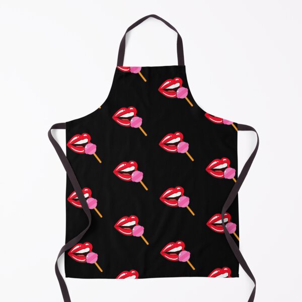 Item preview, Red Lips Pink Lollipop designed and sold by Koi-Art.