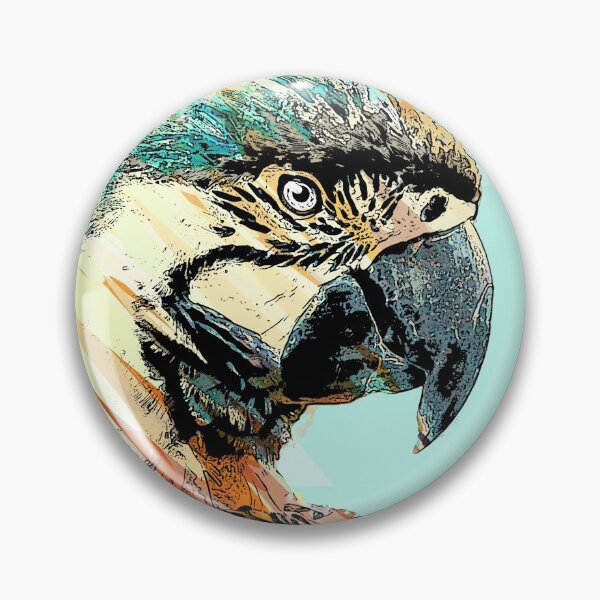 Item preview, Tropical Aquarell Macaw Parrot Life designed and sold by Alienphysique.