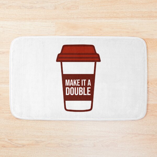 Item preview, Make it a double! - Grad School Humor - Red designed and sold by DianaHumble.