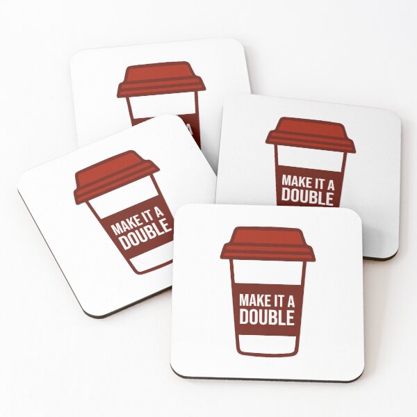 Item preview, Make it a double! - Grad School Humor - Red designed and sold by DianaHumble.