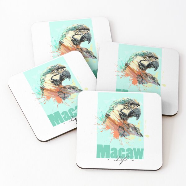 Item preview, Tropical Aquarell Macaw Parrot Life designed and sold by Alienphysique.
