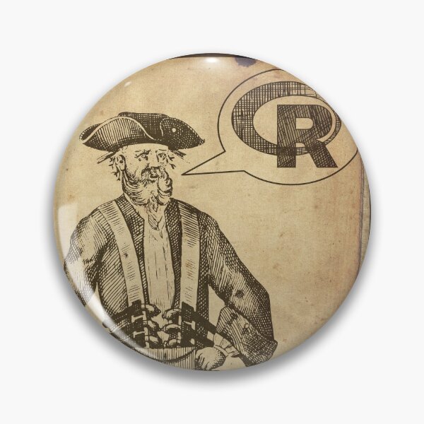 Item preview, R (arrrr) said the Pirate of Statistical Computing... designed and sold by Groenendijk.