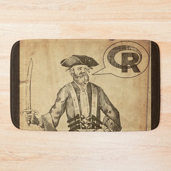 Item preview, R (arrrr) said the Pirate of Statistical Computing... designed and sold by Groenendijk.